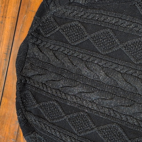 RtA Serge Metallic Cable Knit Cardigan Gretta Luxe - Picture 8 of 8